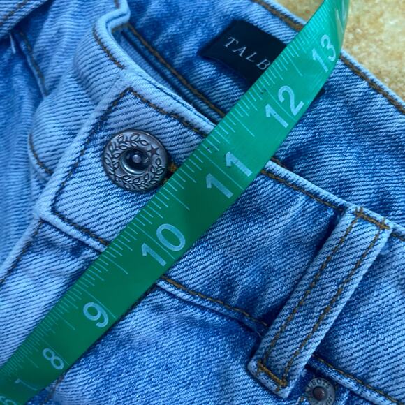 Talbots High Waist Straight Ankle Jeans in Lightwash Size 10P - Picture 11 of 12